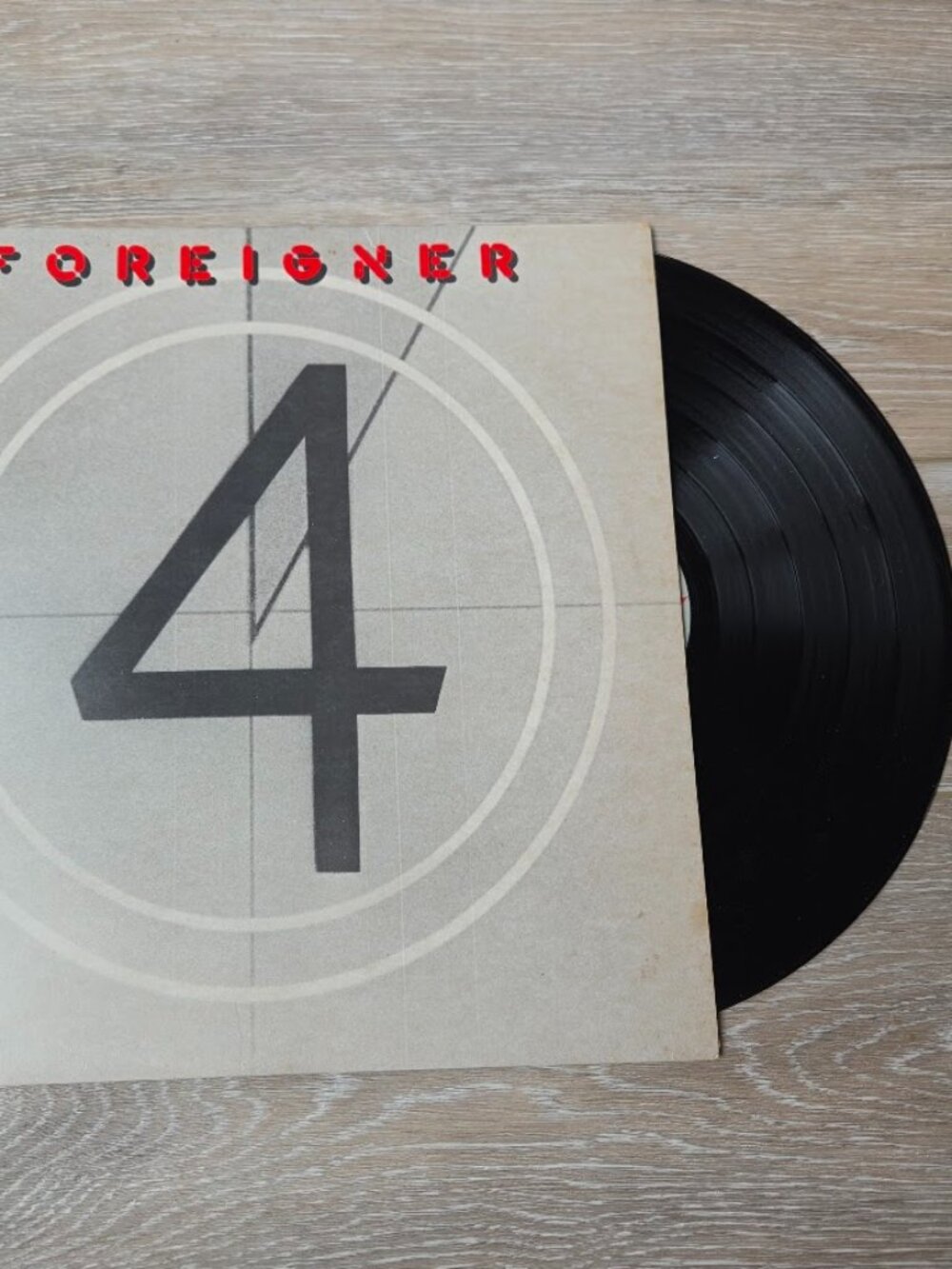 Vintage Foreigner 4 Vinyl LP (1981) Atlantic Records SD 16999 Classic Rock Urgen